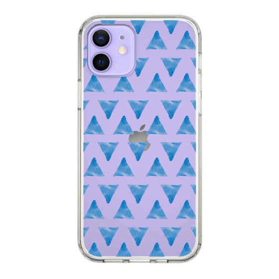 Slim Protection Case［ Original - Favorite Color Triangle - Blue ］