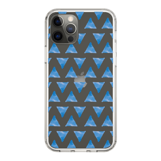 Slim Protection Case［ Original - Favorite Color Triangle - Blue ］