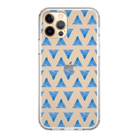 Slim Protection Case［ Original - Favorite Color Triangle - Blue ］