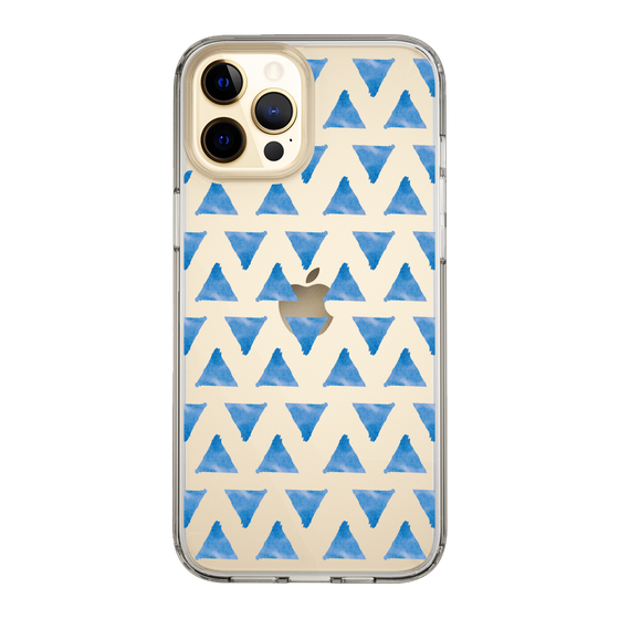 Slim Protection Case［ Original - Favorite Color Triangle - Blue ］