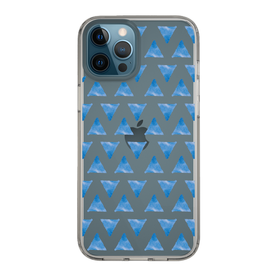 Slim Protection Case［ Original - Favorite Color Triangle - Blue ］