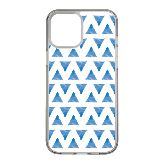Slim Protection Case［ Original - Favorite Color Triangle - Blue ］