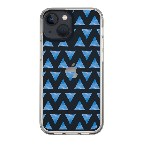 Slim Protection Case［ Original - Favorite Color Triangle - Blue ］