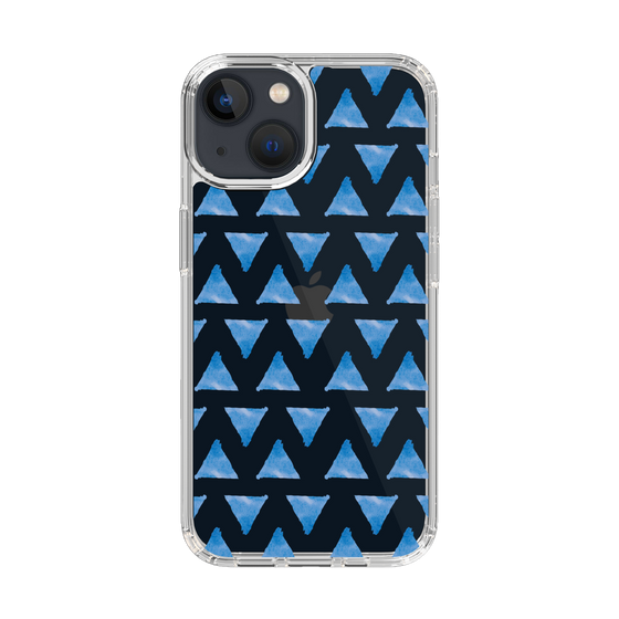 Slim Protection Case［ Original - Favorite Color Triangle - Blue ］
