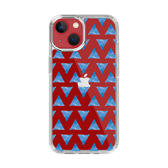 Slim Protection Case［ Original - Favorite Color Triangle - Blue ］