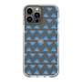 Slim Protection Case［ Original - Favorite Color Triangle - Blue ］