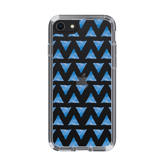 Slim Protection Case［ Original - Favorite Color Triangle - Blue ］