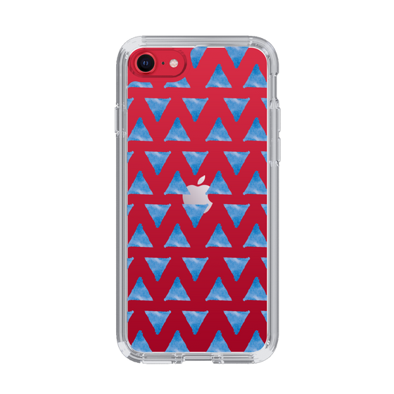 Slim Protection Case［ Original - Favorite Color Triangle - Blue ］