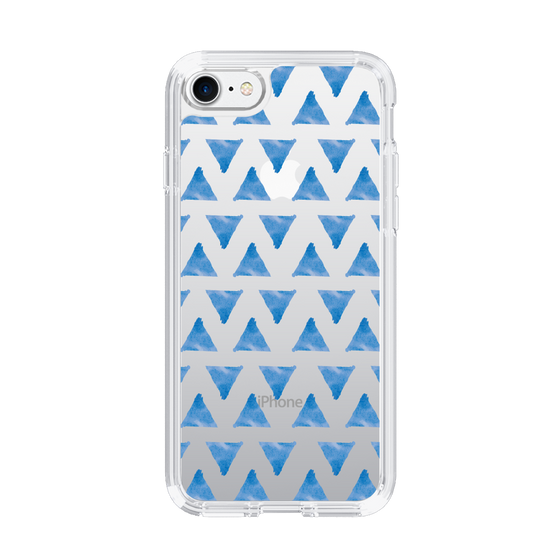 Slim Protection Case［ Original - Favorite Color Triangle - Blue ］