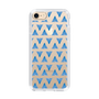 Slim Protection Case［ Original - Favorite Color Triangle - Blue ］