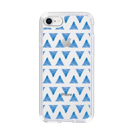 Slim Protection Case［ Original - Favorite Color Triangle - Blue ］