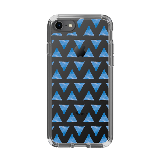 Slim Protection Case［ Original - Favorite Color Triangle - Blue ］