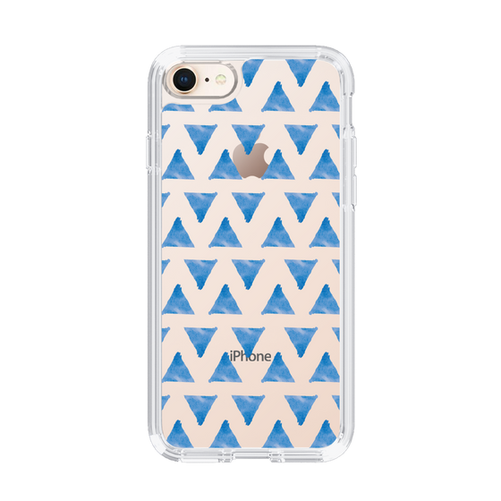 Slim Protection Case［ Original - Favorite Color Triangle - Blue ］