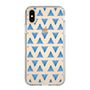 Slim Protection Case［ Original - Favorite Color Triangle - Blue ］