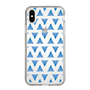 Slim Protection Case［ Original - Favorite Color Triangle - Blue ］