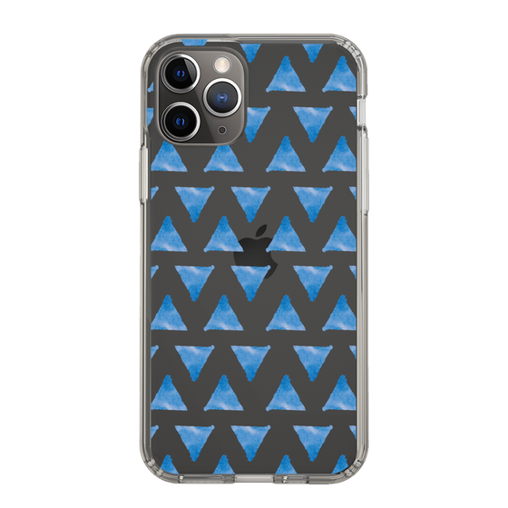 Slim Protection Case［ Original - Favorite Color Triangle - Blue ］