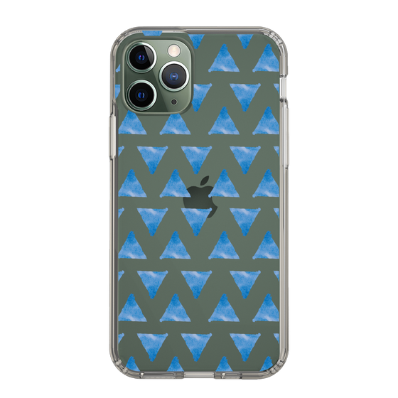 Slim Protection Case［ Original - Favorite Color Triangle - Blue ］