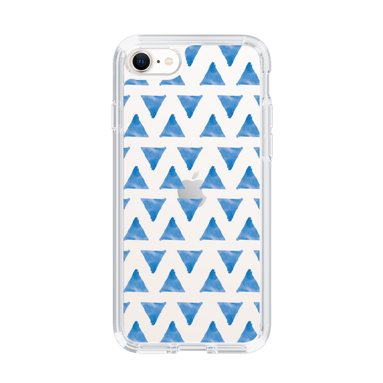 Slim Protection Case［ Original - Favorite Color Triangle - Blue ］