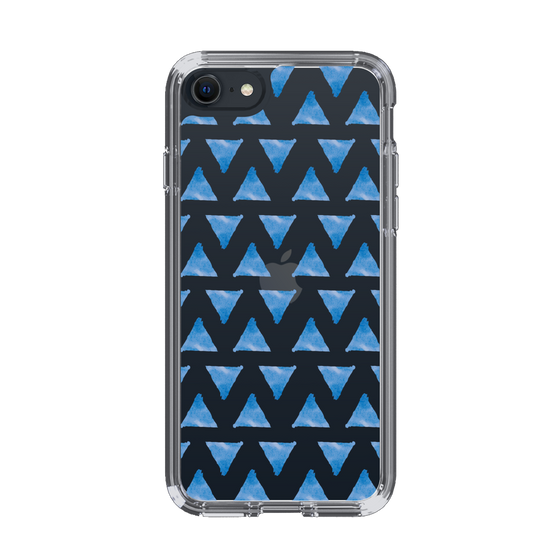 Slim Protection Case［ Original - Favorite Color Triangle - Blue ］