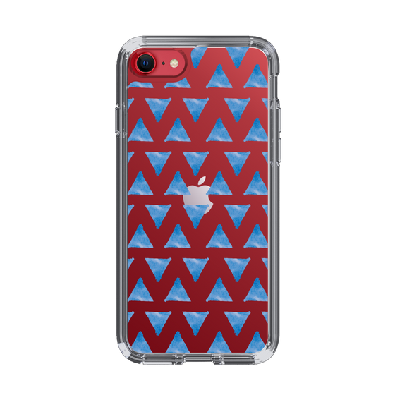 Slim Protection Case［ Original - Favorite Color Triangle - Blue ］