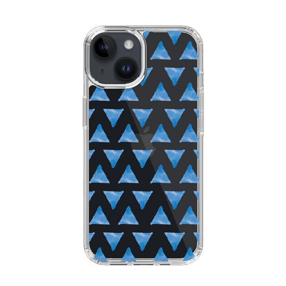 Slim Protection Case［ Original - Favorite Color Triangle - Blue ］