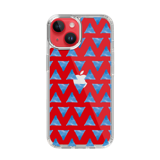 Slim Protection Case［ Original - Favorite Color Triangle - Blue ］