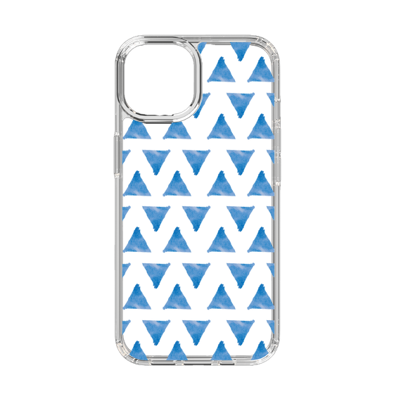 Slim Protection Case［ Original - Favorite Color Triangle - Blue ］