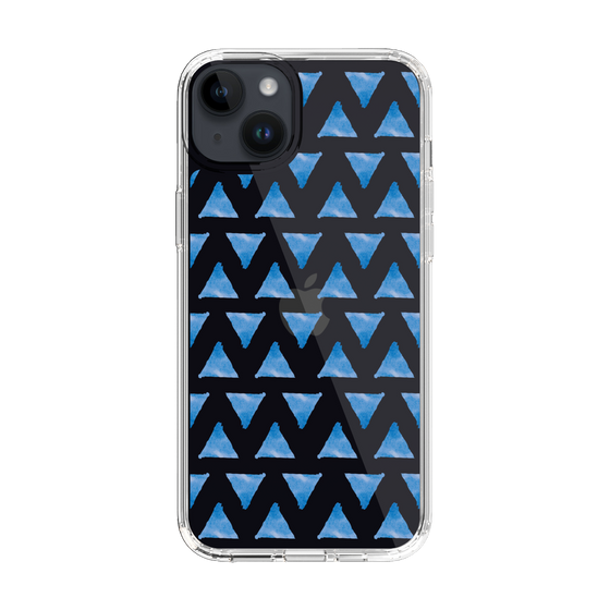 Slim Protection Case［ Original - Favorite Color Triangle - Blue ］