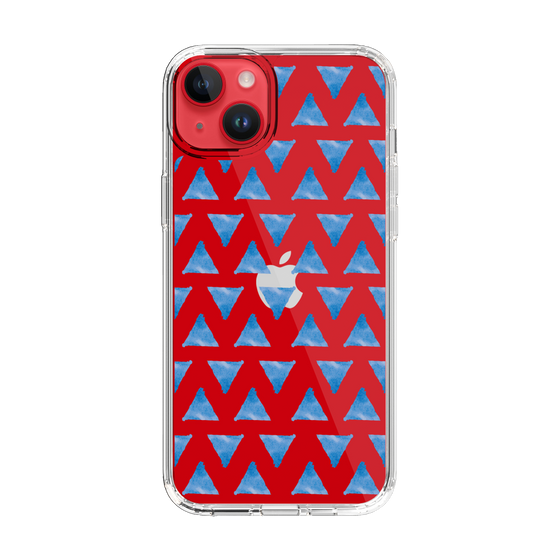 Slim Protection Case［ Original - Favorite Color Triangle - Blue ］