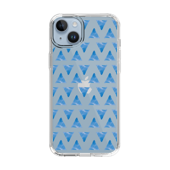 Slim Protection Case［ Original - Favorite Color Triangle - Blue ］