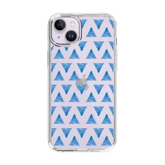 Slim Protection Case［ Original - Favorite Color Triangle - Blue ］