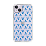 Slim Protection Case［ Original - Favorite Color Triangle - Blue ］
