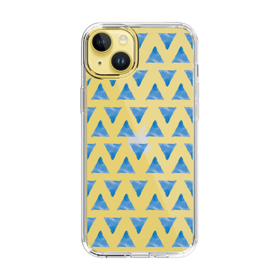 Slim Protection Case［ Original - Favorite Color Triangle - Blue ］