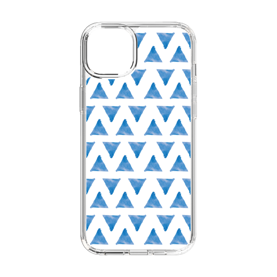 Slim Protection Case［ Original - Favorite Color Triangle - Blue ］