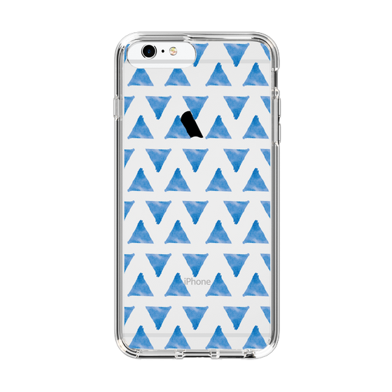 Slim Protection Case［ Original - Favorite Color Triangle - Blue ］