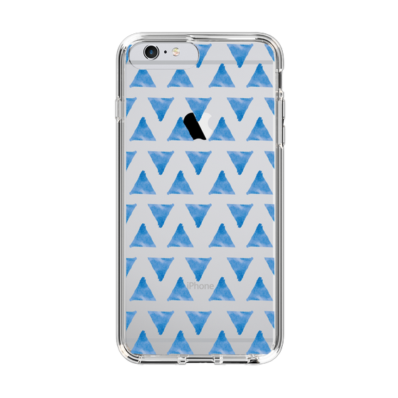 Slim Protection Case［ Original - Favorite Color Triangle - Blue ］