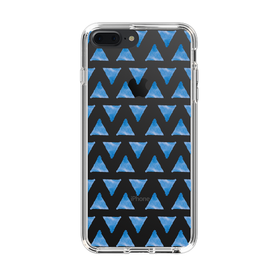 Slim Protection Case［ Original - Favorite Color Triangle - Blue ］