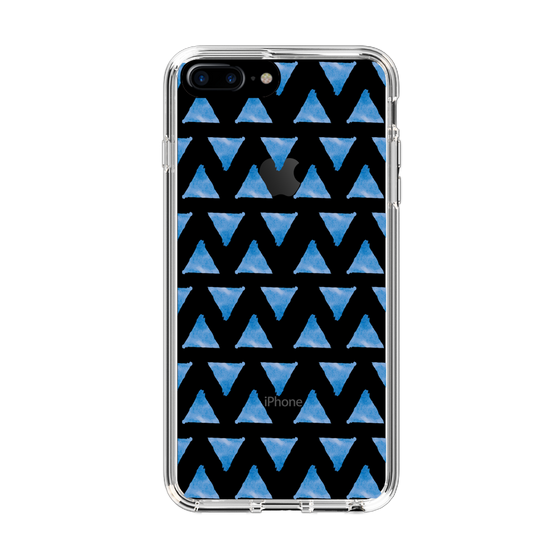 Slim Protection Case［ Original - Favorite Color Triangle - Blue ］