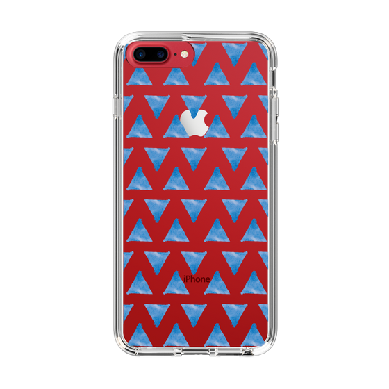 Slim Protection Case［ Original - Favorite Color Triangle - Blue ］
