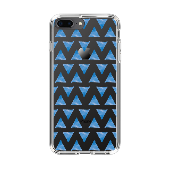 Slim Protection Case［ Original - Favorite Color Triangle - Blue ］