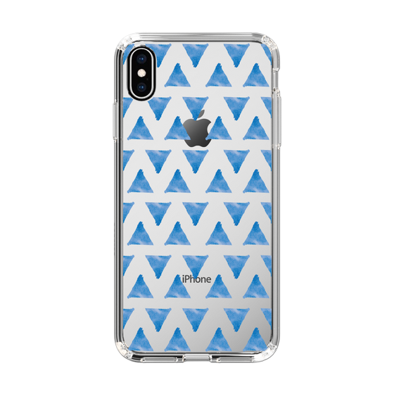 Slim Protection Case［ Original - Favorite Color Triangle - Blue ］