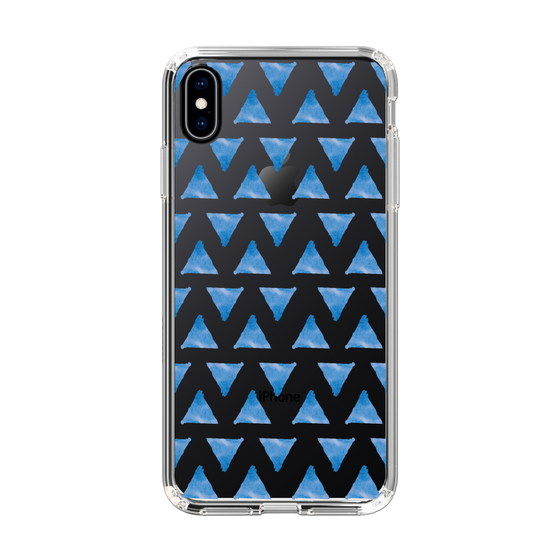 Slim Protection Case［ Original - Favorite Color Triangle - Blue ］