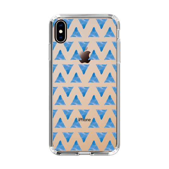 Slim Protection Case［ Original - Favorite Color Triangle - Blue ］