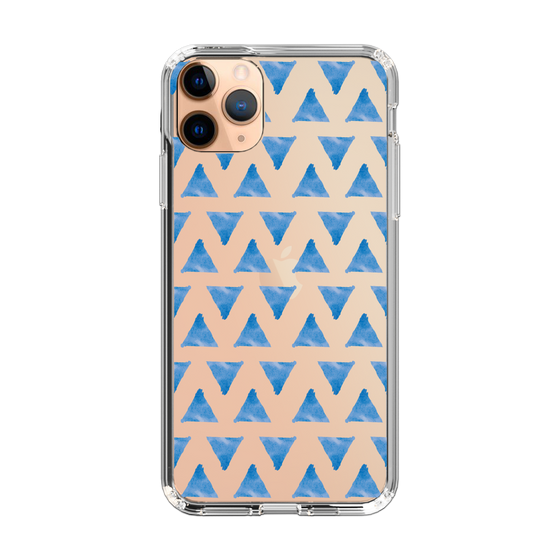 Slim Protection Case［ Original - Favorite Color Triangle - Blue ］