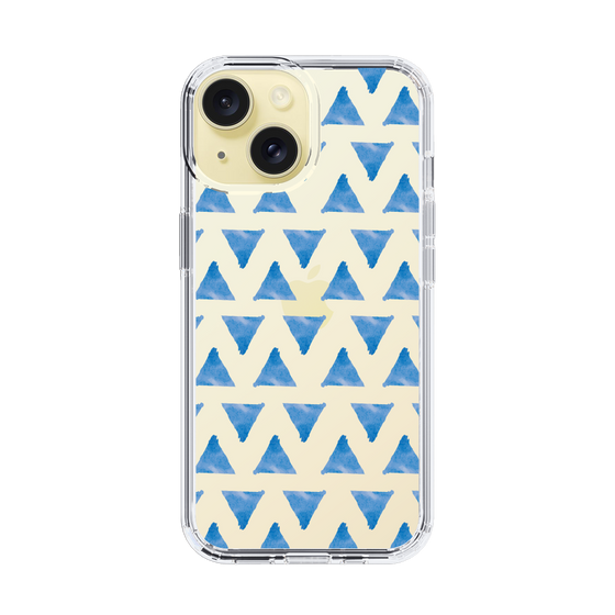 Slim Protection Case［ Original - Favorite Color Triangle - Blue ］