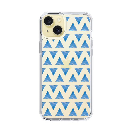 Slim Protection Case［ Original - Favorite Color Triangle - Blue ］