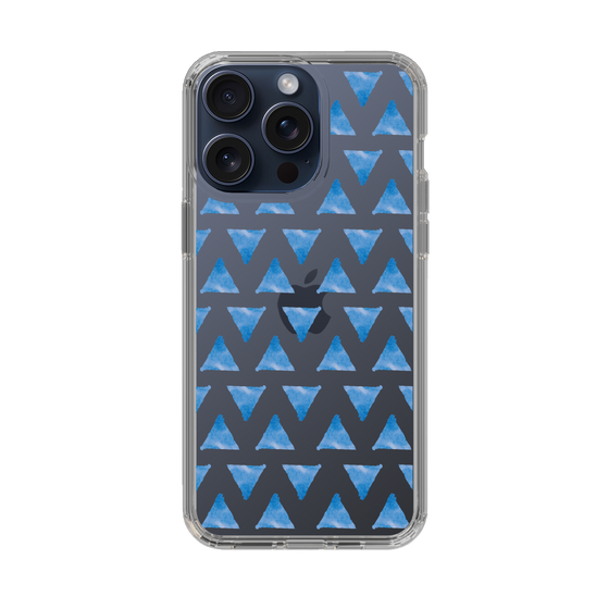 Slim Protection Case［ Original - Favorite Color Triangle - Blue ］
