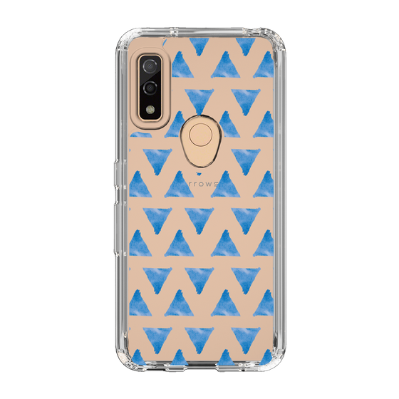 Slim Protection Case［ Original - Favorite Color Triangle - Blue ］