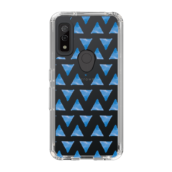 Slim Protection Case［ Original - Favorite Color Triangle - Blue ］