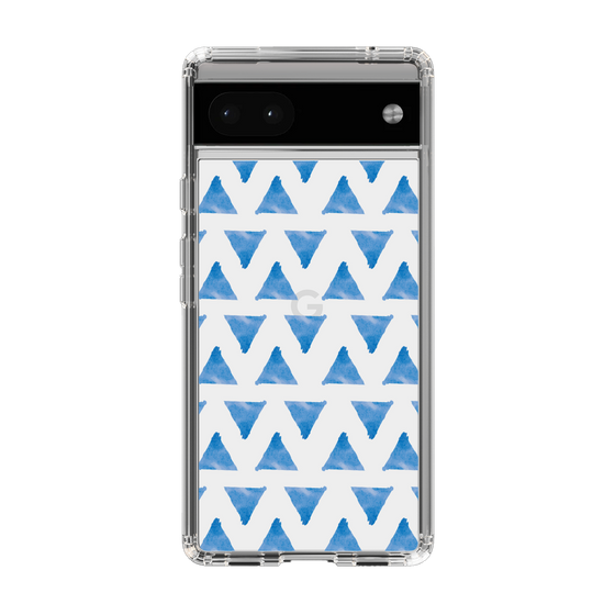 Slim Protection Case［ Original - Favorite Color Triangle - Blue ］